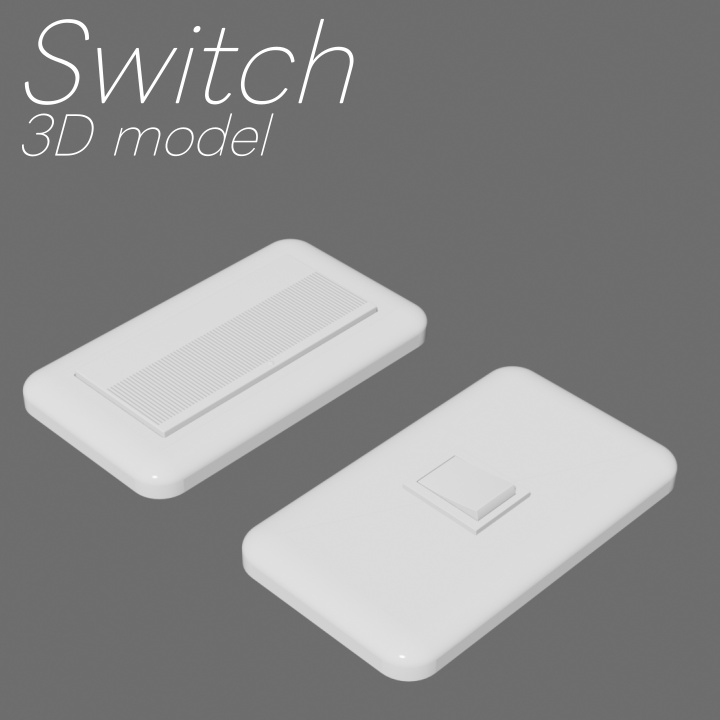 【3Dモデル】スイッチ
