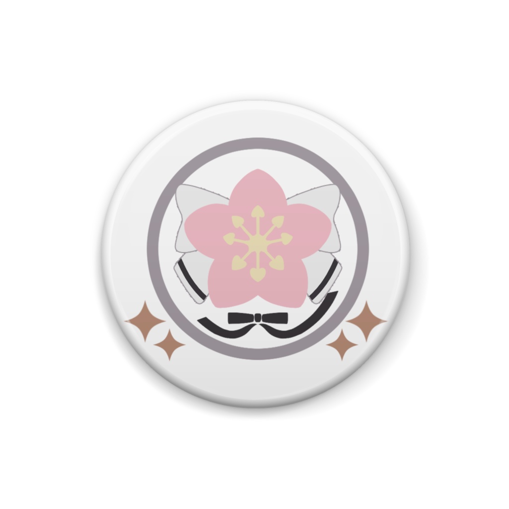 【 缶バッチ 】シンボルロゴ