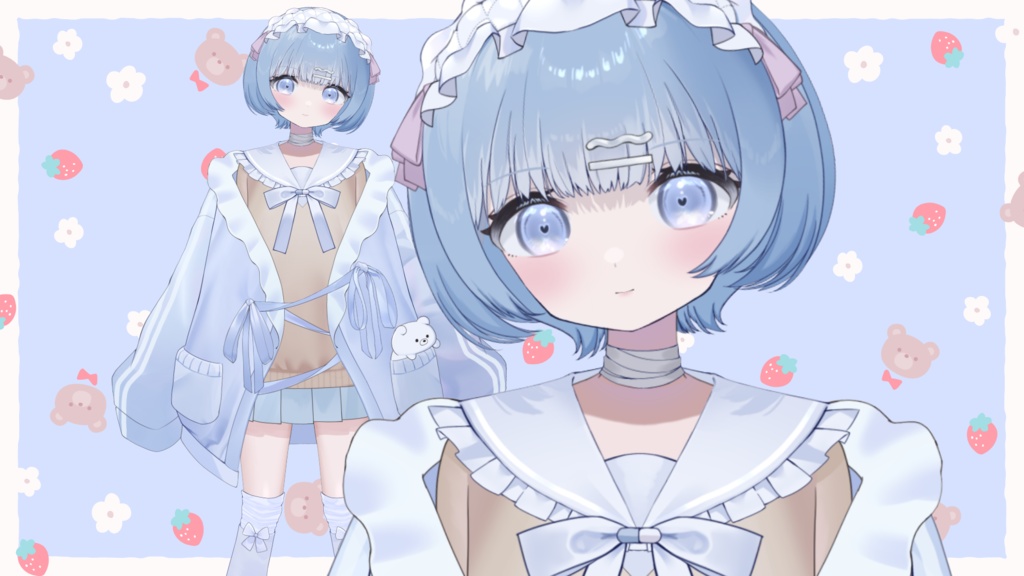 【sold】みずいろ学生ちゃん【VTS対応】