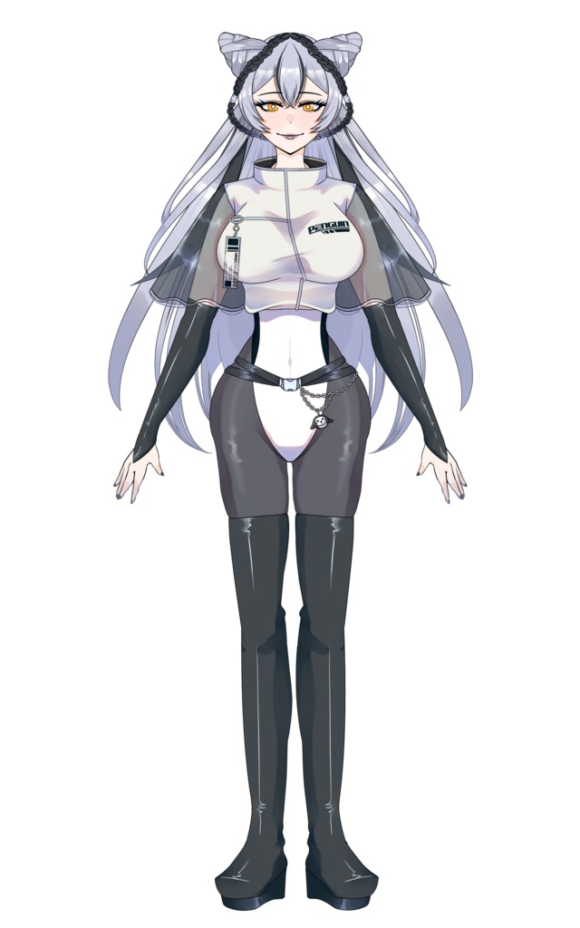 "Pingu" - Pre-Made VTuber Model Art Only