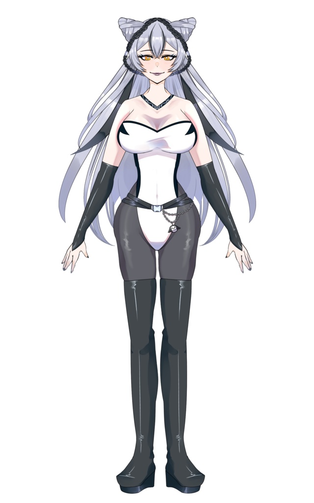 "Pingu" - Pre-Made VTuber Model Art Only