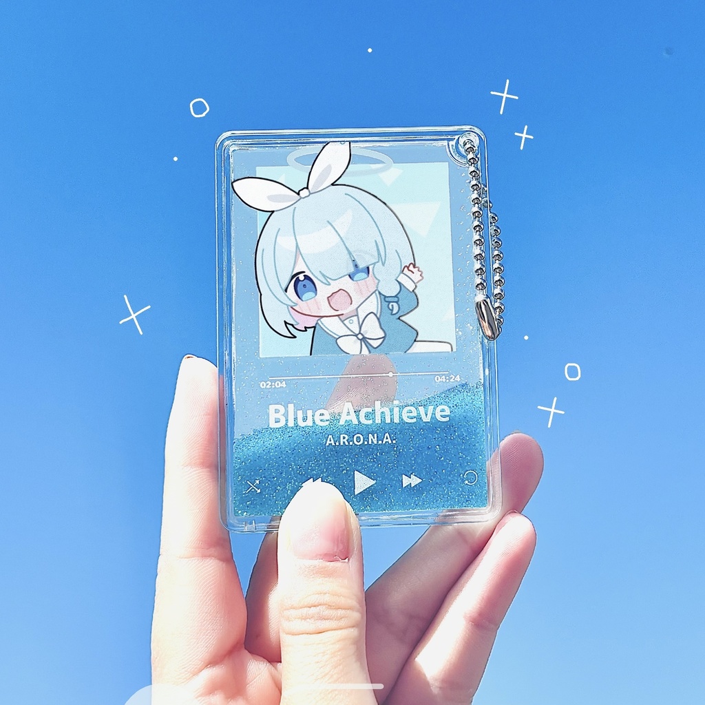 アロナのきらきらアクキー