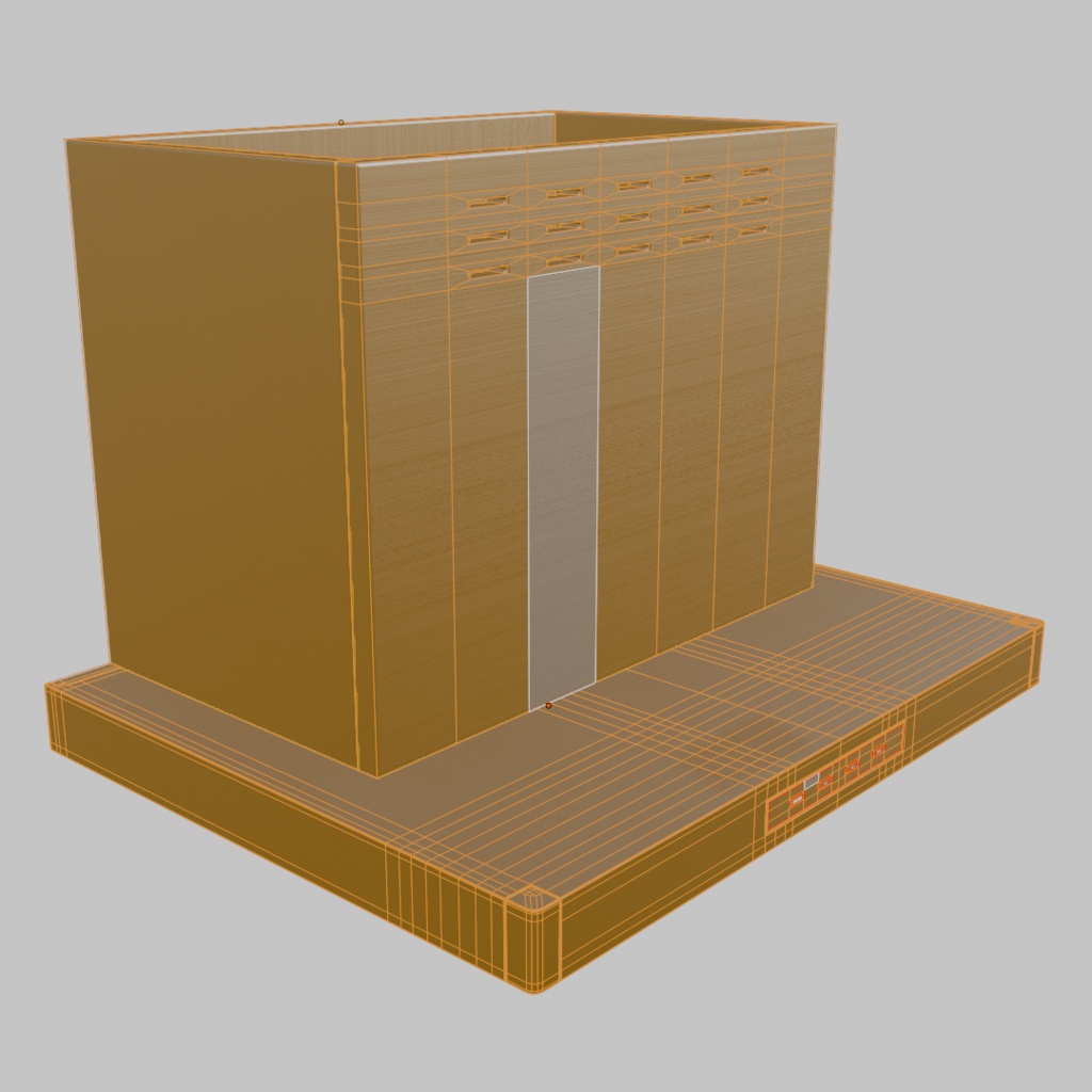 【3Dモデル】レンジフード | 建築パース・漫画背景・3Dアニメ向け | blend/fbx同梱