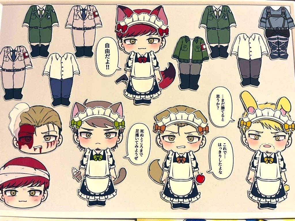 着せ替えできる!マグネットシール