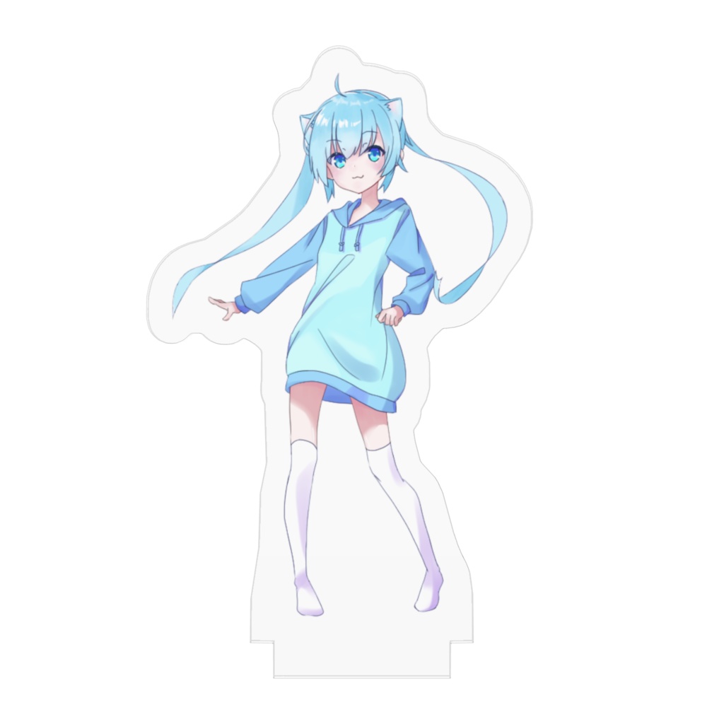 白楸おれおーの立ち絵アクリルスタンド