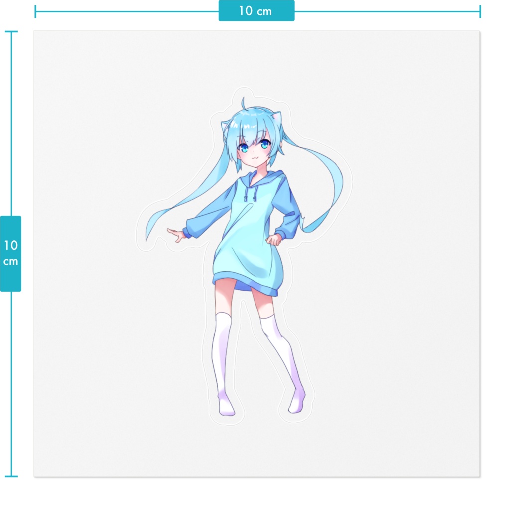 おれおーの立ち絵ステッカー