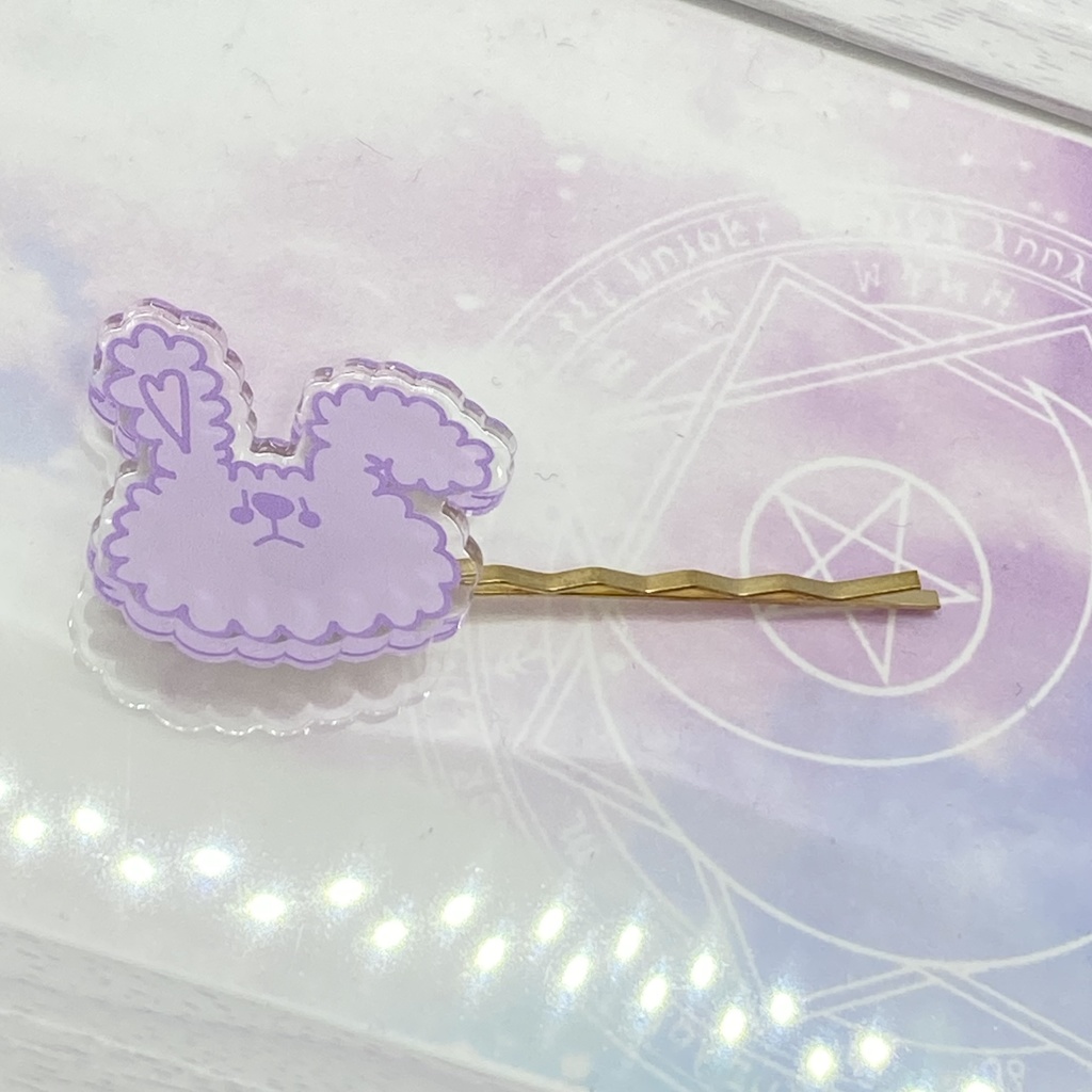 アクリルヘアピン(全3種)