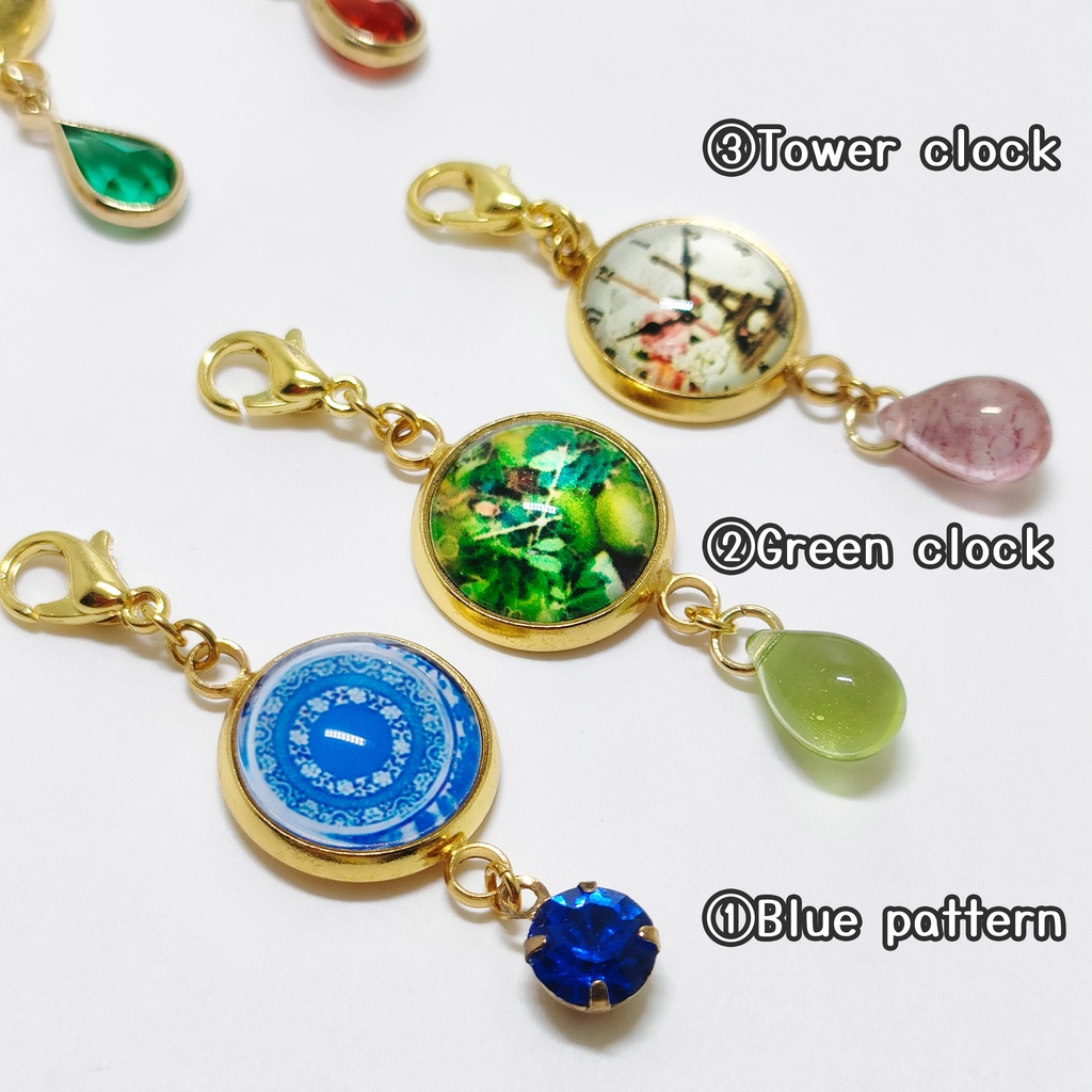 【送料込】ぷっくり可愛いワンポイントチャーム