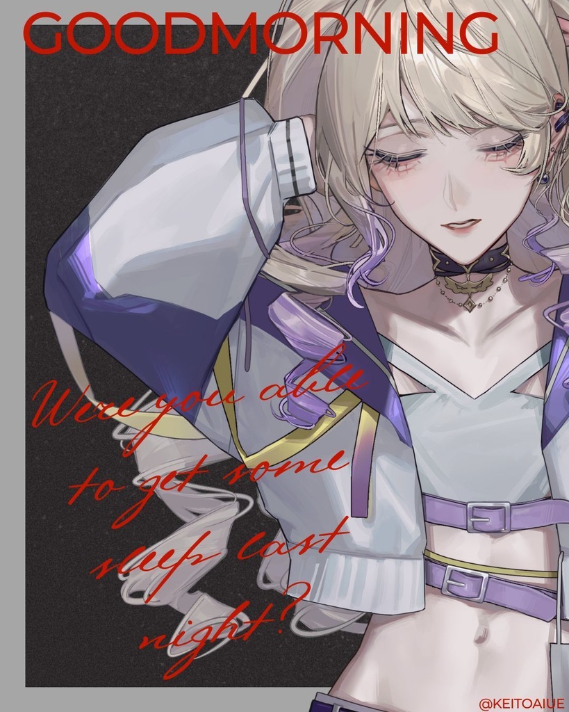 【素材】おはようVtuber（昨日はよく眠れた？_2025）