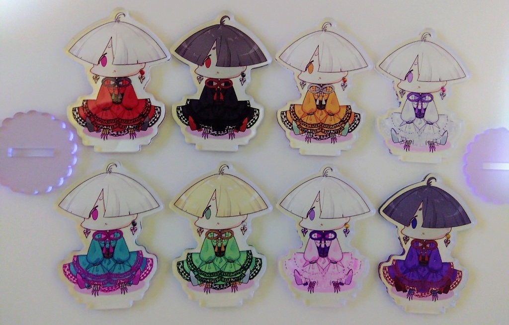 ポイントを溶かしたAKIちゃんアクスタ