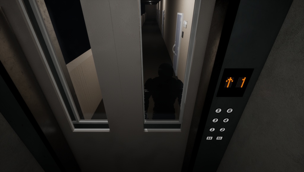 エレベーターホラーゲーム