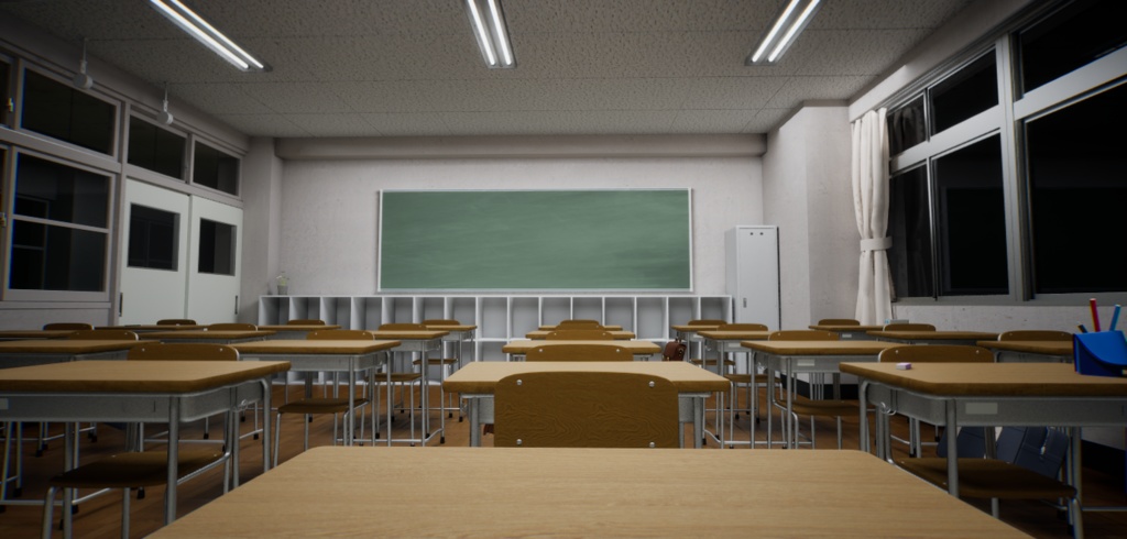 ホラーゲーム「怪呪教室」