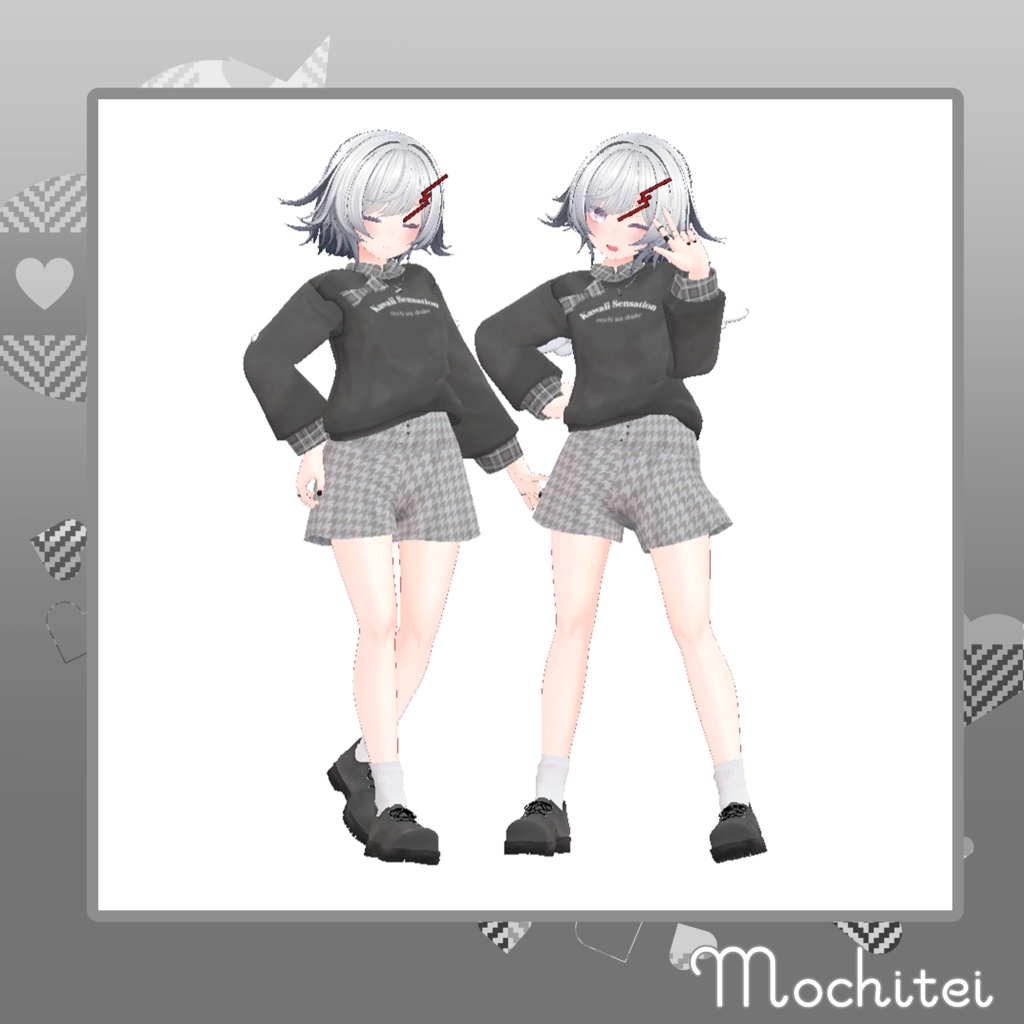 【27アバター対応】カジュアルガーリィ