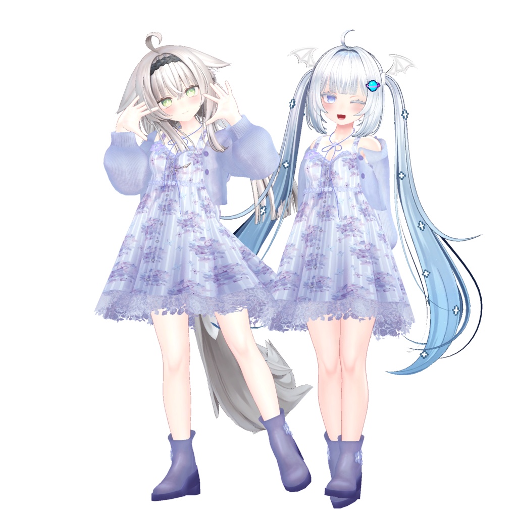 【72アバター対応】おしゃれワンピ