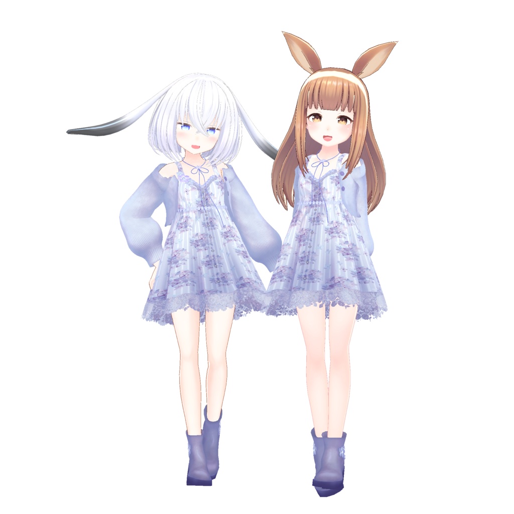 【72アバター対応】おしゃれワンピ