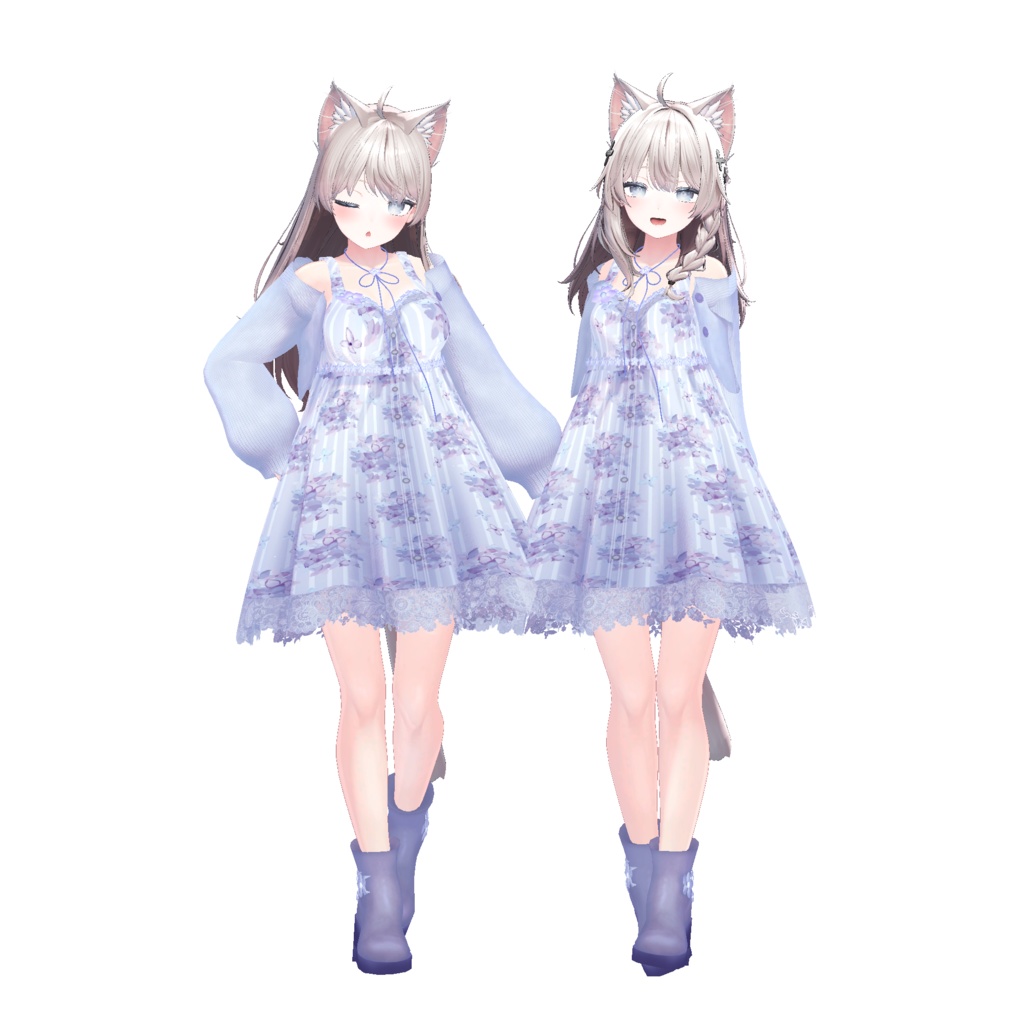 【72アバター対応】おしゃれワンピ