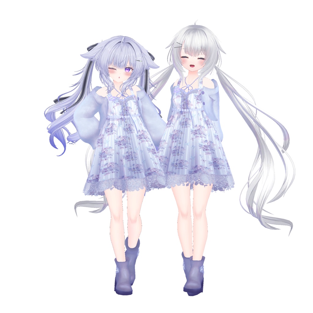 【72アバター対応】おしゃれワンピ