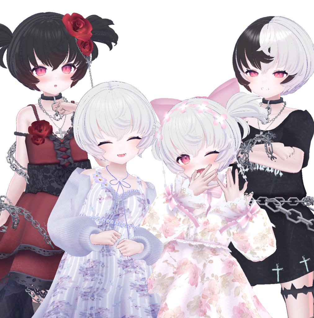 【61アバター対応】おしゃれワンピ