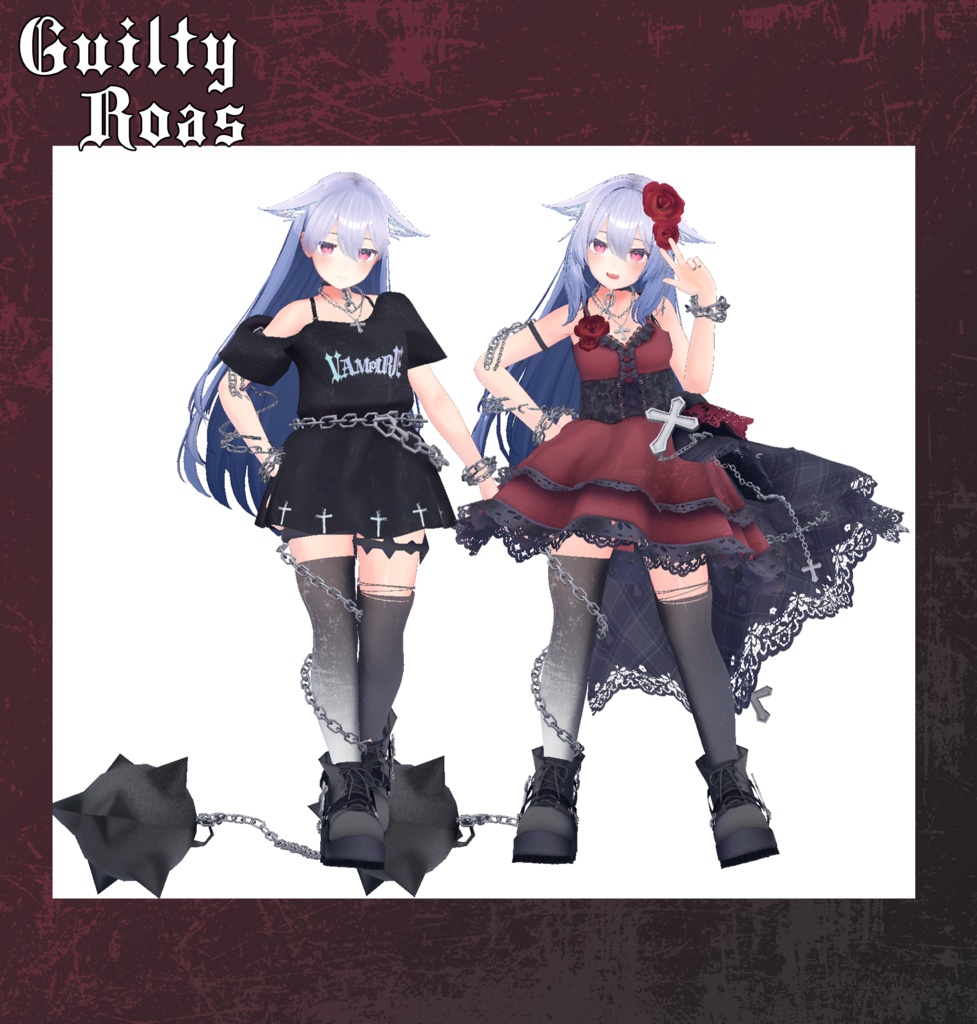【63アバター対応】ギルティローズ