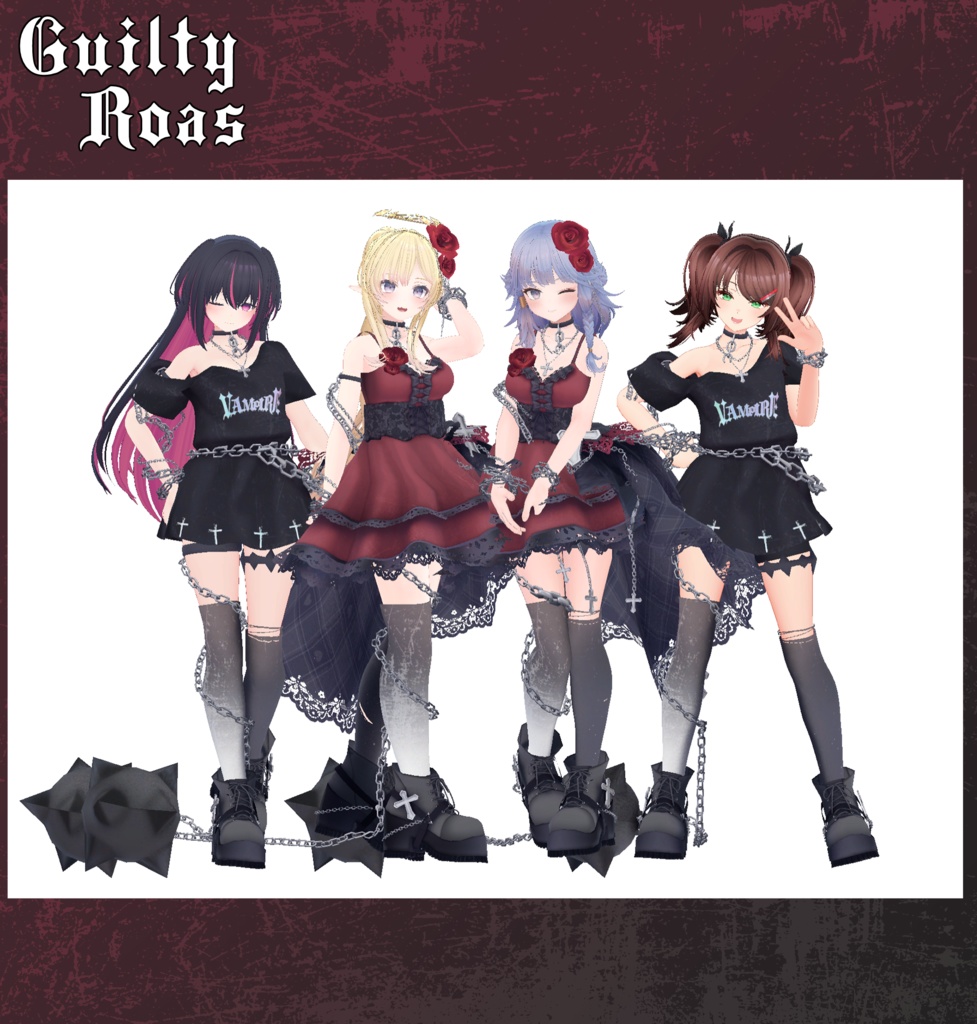 【63アバター対応】ギルティローズ