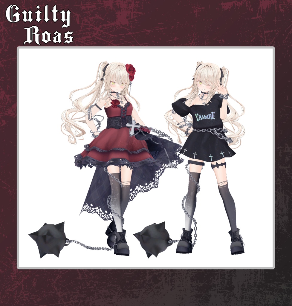 【63アバター対応】ギルティローズ
