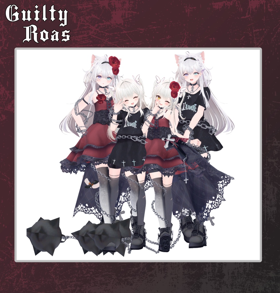 【63アバター対応】ギルティローズ