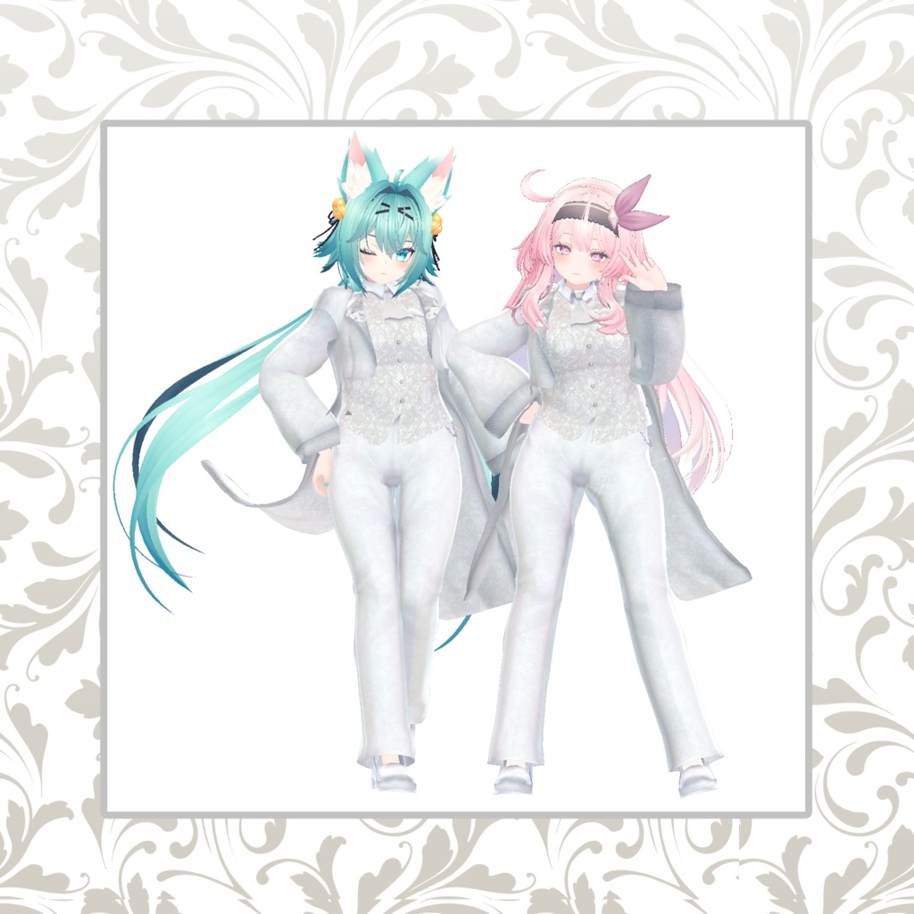 【36アバター対応】ブライダルタキシード