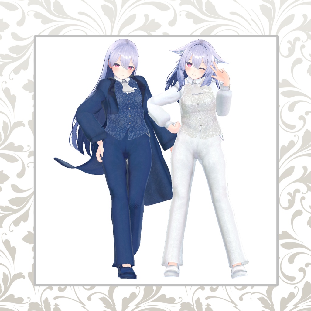 【36アバター対応】ブライダルタキシード