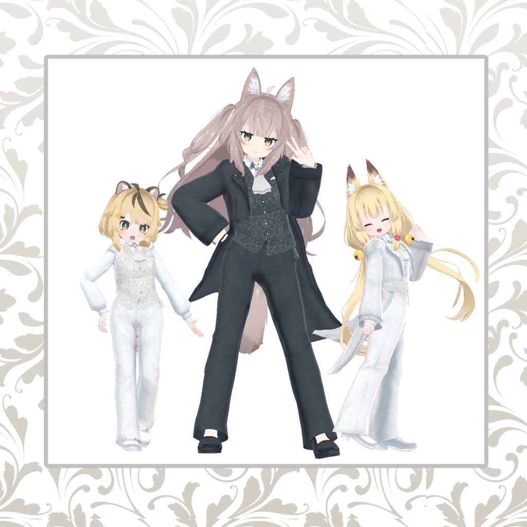 【36アバター対応】ブライダルタキシード