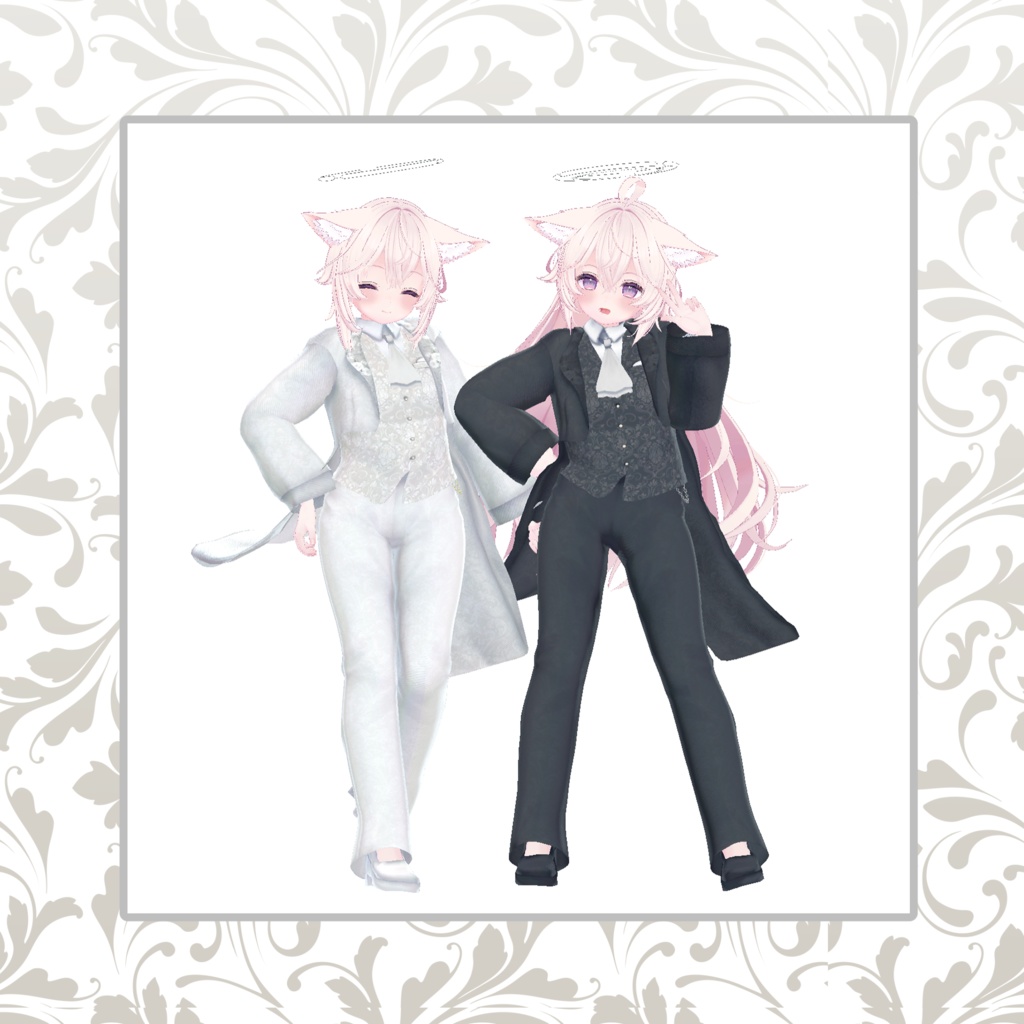 【36アバター対応】ブライダルタキシード