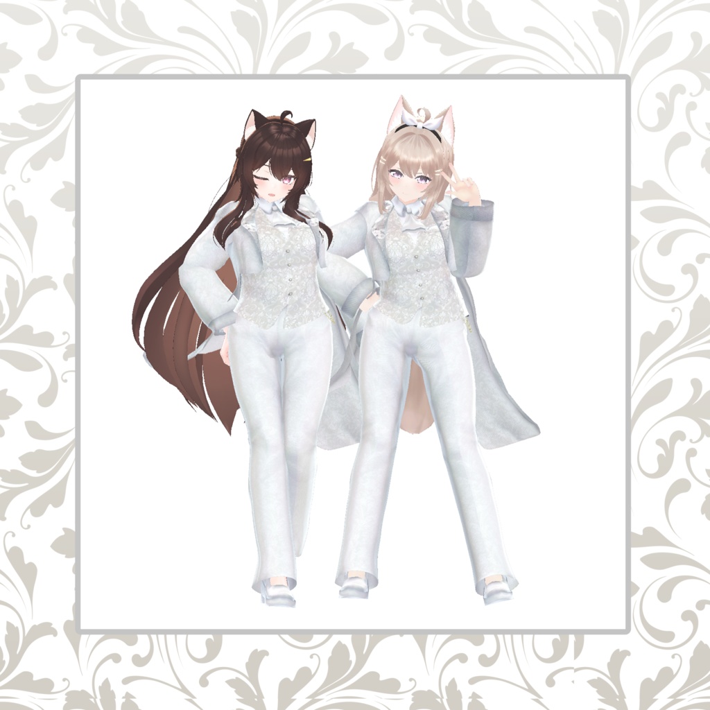 【36アバター対応】ブライダルタキシード