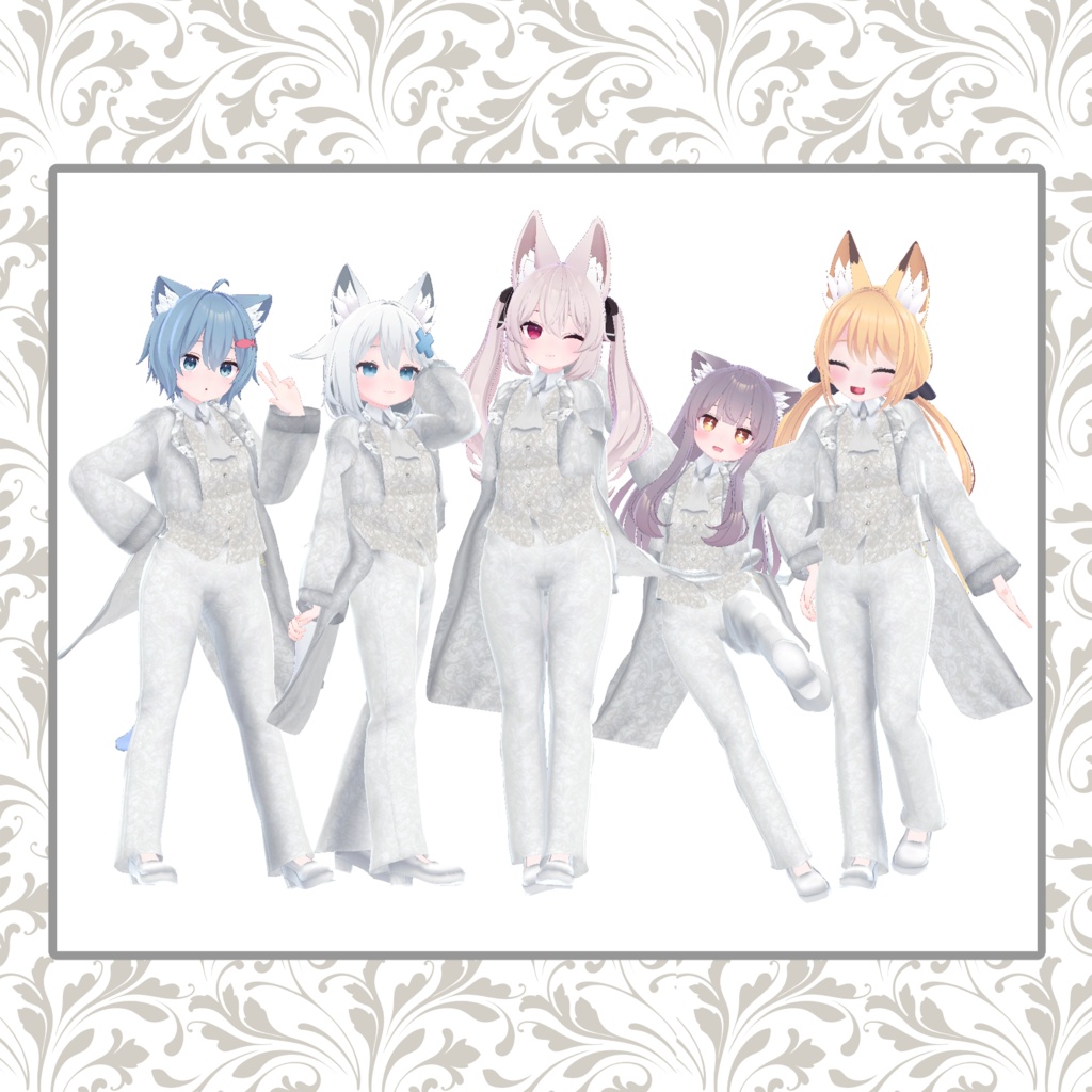 【36アバター対応】ブライダルタキシード