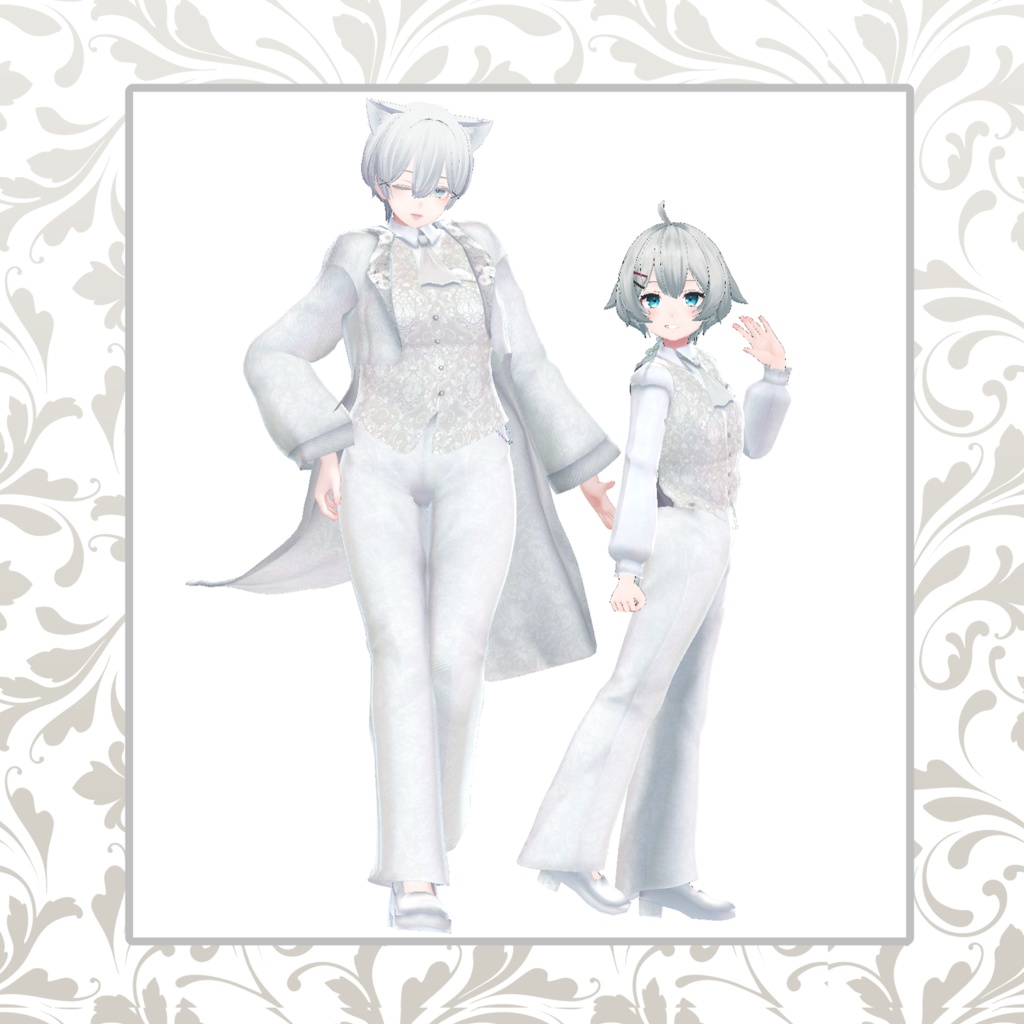 【36アバター対応】ブライダルタキシード