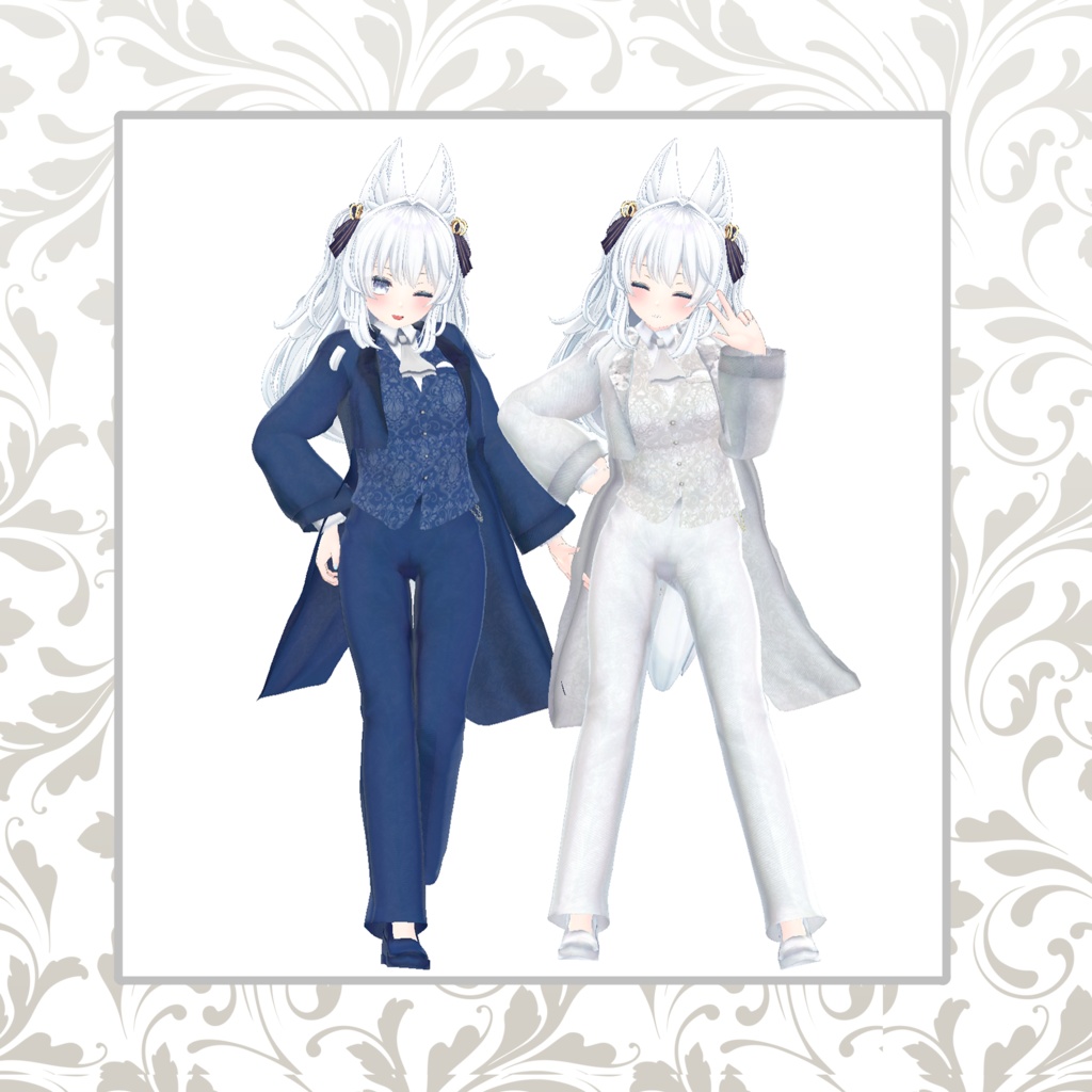 【36アバター対応】ブライダルタキシード