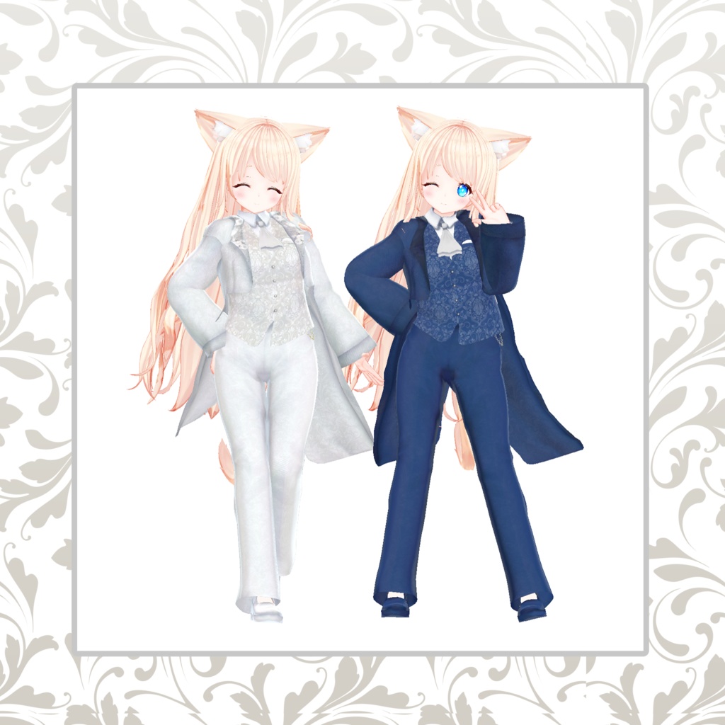 【36アバター対応】ブライダルタキシード