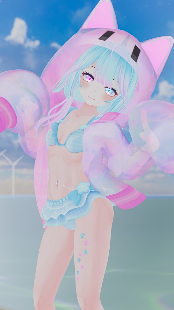 【46アバター対応】すいむきゃっと