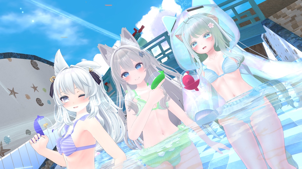 【46アバター対応】すいむきゃっと