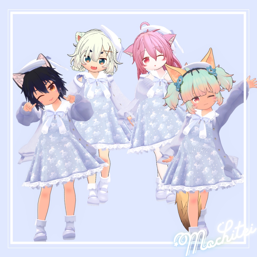 【95アバター対応】シュガーワンピ