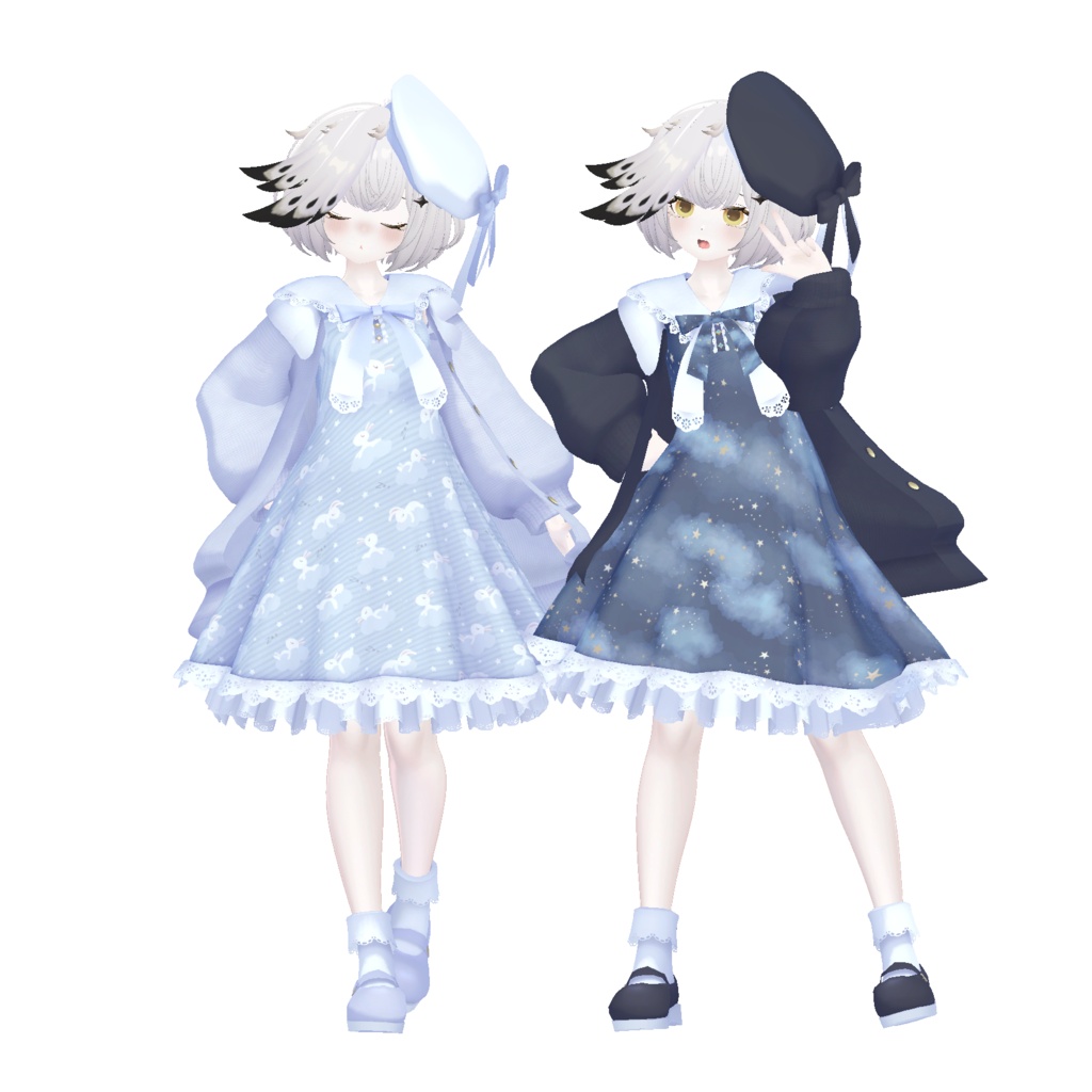 【101アバター対応】シュガーワンピ【SALE】