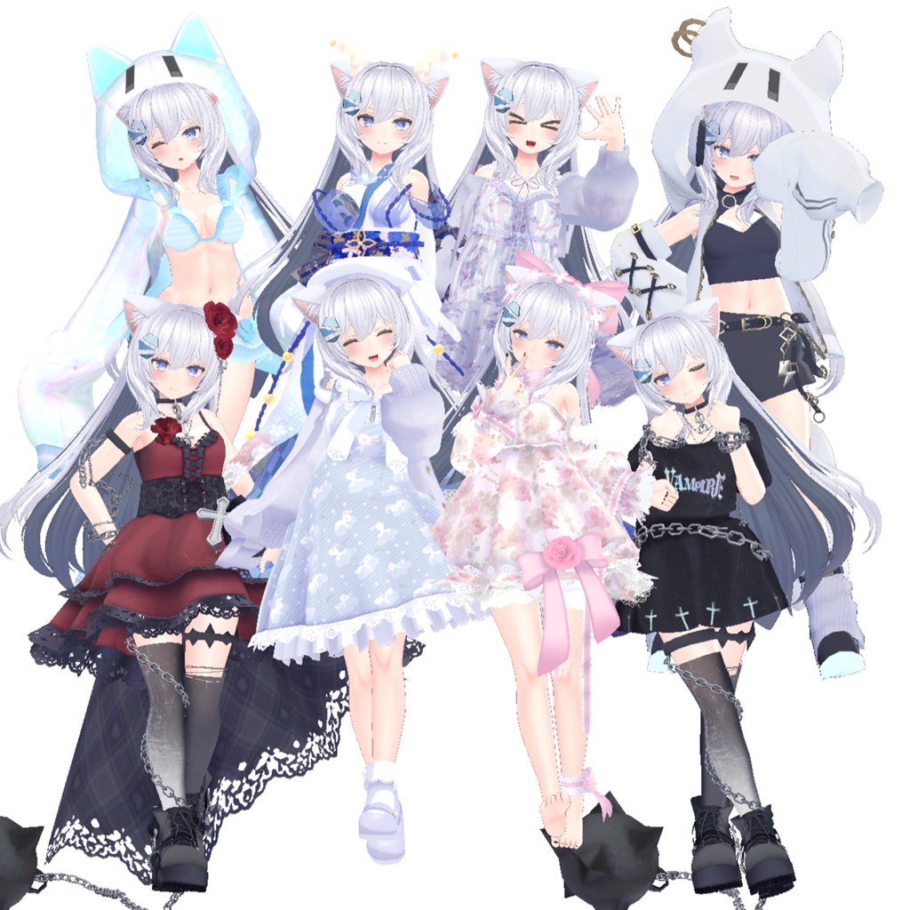 【95アバター対応】シュガーワンピ