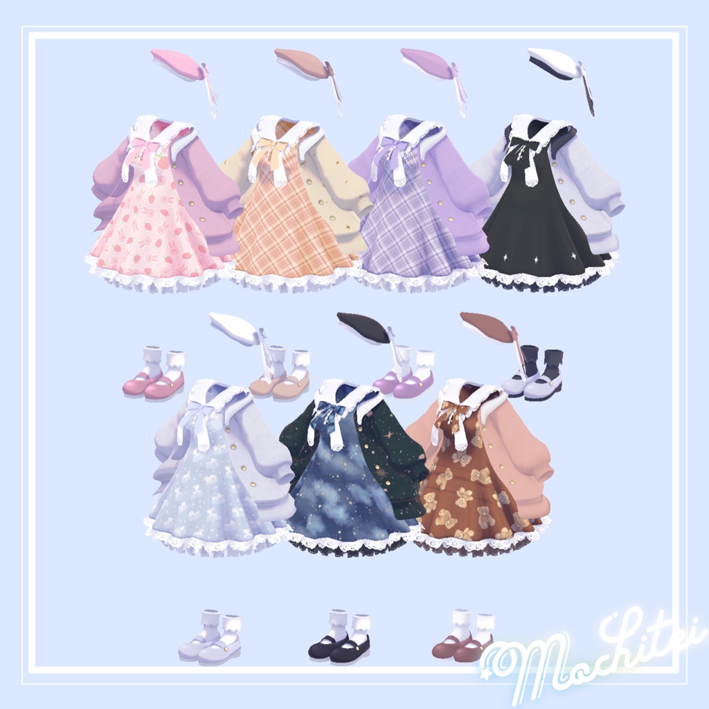 【95アバター対応】シュガーワンピ