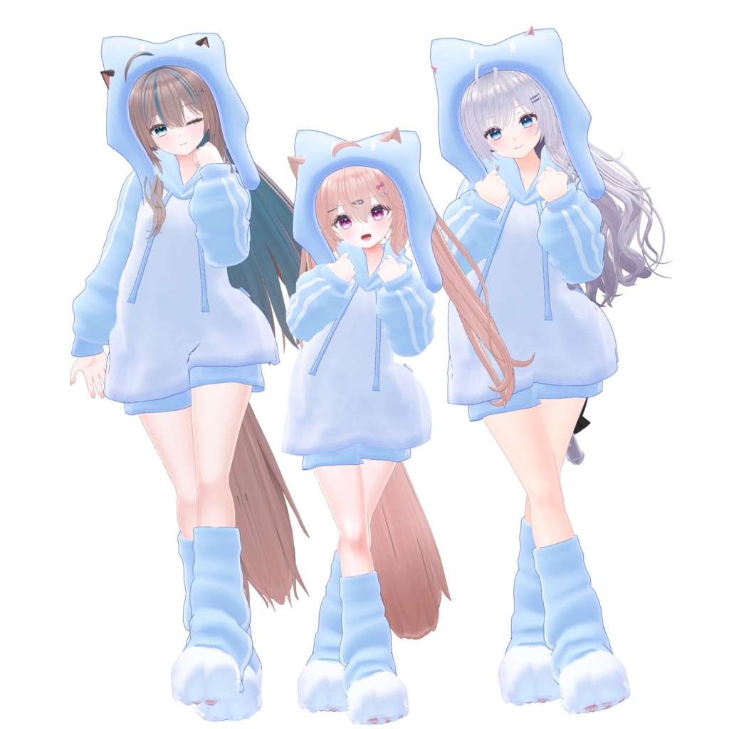 【複数Avatar対応】だるっときゃっと