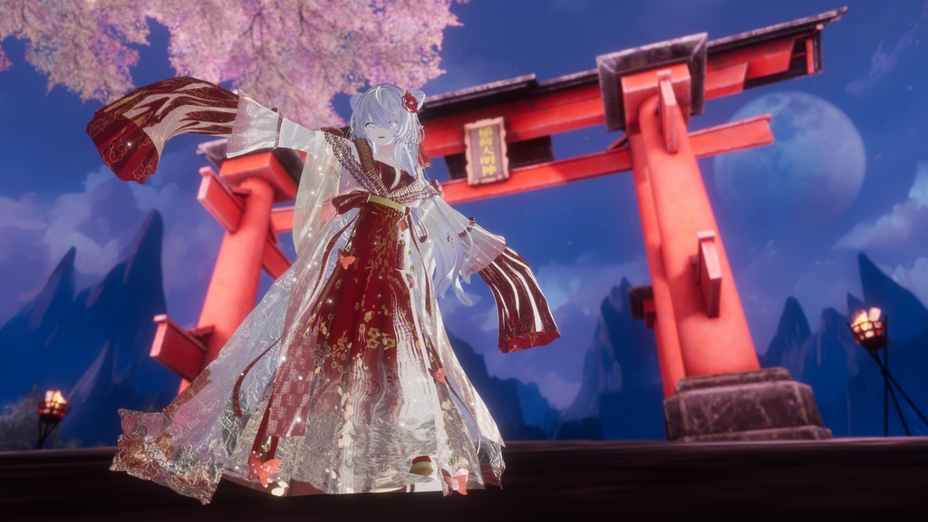 【47Avatar対応】雪月風花