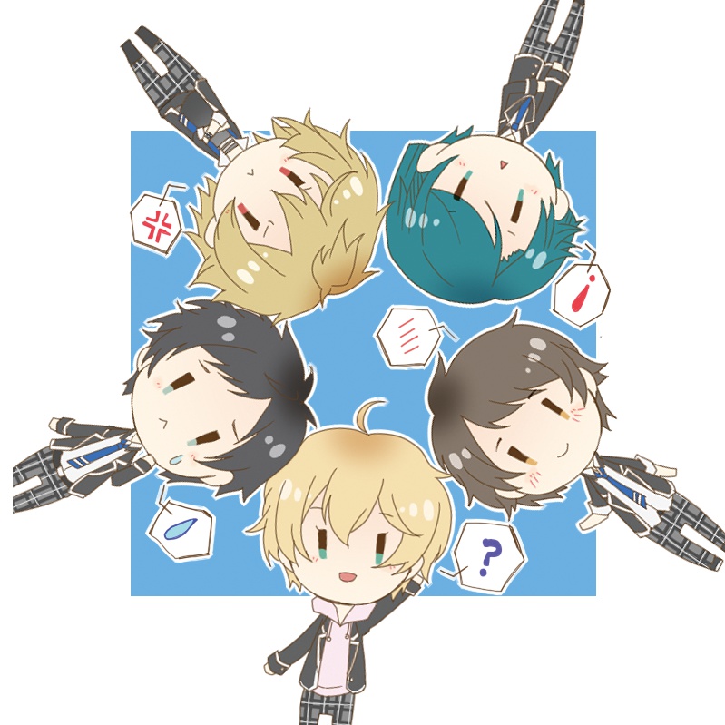 1年生SQ缶バッジ