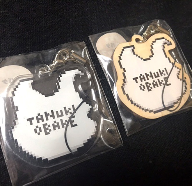 タヌキオバケストラップ