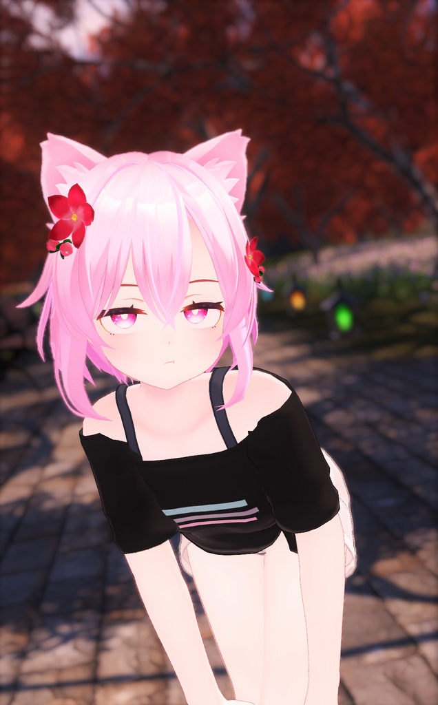 【無料】*:゜☆花かんざし☆゜:*【VRchat向け】