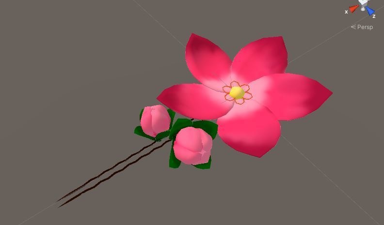 【無料】*:゜☆花かんざし☆゜:*【VRchat向け】