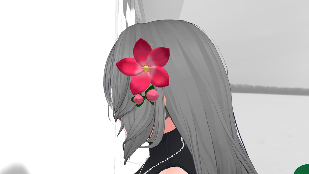 【無料】*:゜☆花かんざし☆゜:*【VRchat向け】