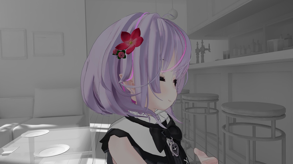 【無料】*:゜☆花かんざし☆゜:*【VRchat向け】