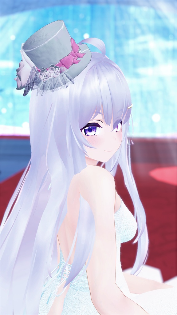 【VRchat向け】 *:゜:☆†ゴシックハット†☆゜:*【全アバター対応】